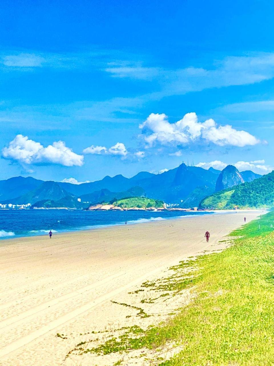 Excelente Apartamento Na Praia De Piratininga Com Vista Mar Niteroi Exterior photo